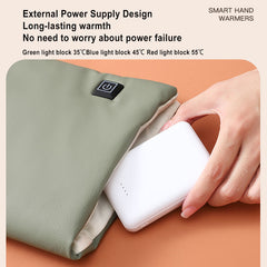 Portable Graphene Handwarmers Pouch Comfortable Electric Hand Warmer Heater Pad Adjustable 3 Temperature Setting Portable  Heating Hand Warmer Pouch Heated Hand Mitts - Otaj Gifts
