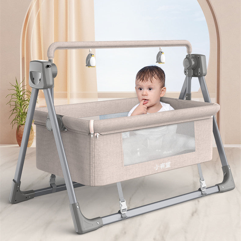 Infant Multi-function Intelligent Electric Cradle - Otaj Gifts