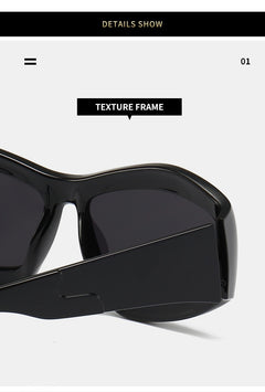 Men And Women Riding Outdoor Personality Concave Shape Sun Glasses - Otaj Gifts