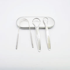 Stainless Steel Tongue Scraper Oral Care Tools - Otaj Gifts