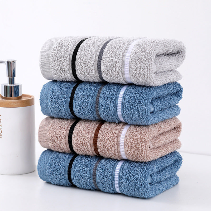 Dark Fashion Thickened Soft Absorbent Towel - Otaj Gifts