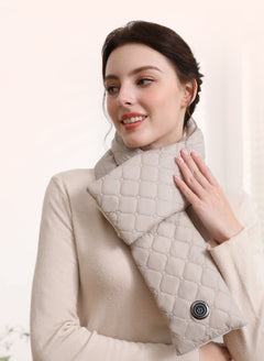 Electric Heating Scarf 3 Gear Heating Pads Outdoor Warm Heated Scarf USB Heater Thermal Shawl Neck Brace Warm Bib For Women Men - Otaj Gifts
