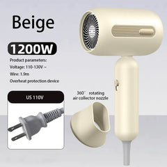 F41 Hair Dryer 1900W High-Speed Electric Turbine Airflow Low Noise Constant Temperature And Quick Drying Suitable For Home Salons - Otaj Gifts