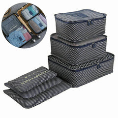 Travel Bag Organizer Kit Travel Bag Necessaire 6 Pieces - Otaj Gifts