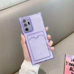 Anti-falling Four-corner Transparent Card Bag Cell Phone Case - Otaj Gifts