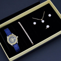 New Ladies Watch Good-looking Cross-border Valentine's Day Watch Jewelry Suit With Decoration - Otaj Gifts