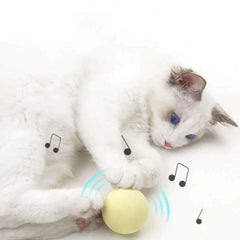 New Gravity Ball Smart Touch Sounding Toys Interactive Pet Toys Squeak Toys Ball Pet Training Toy For Indoor Cats - Otaj Gifts