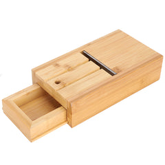 Adjustable Bamboo Soap Cutter Planer Tools HandMade Soap Making Supplies with Drawer - Otaj Gifts