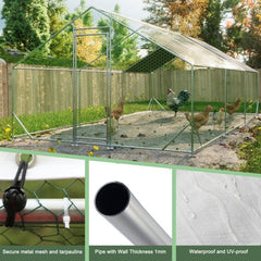 Large Metal Chicken Coop - Otaj Gifts