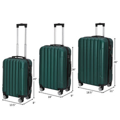 Vertical Pattern Three In One Handle Universal Wheel 20in 24in 28in ABS Aluminum Alloy Pull Rod Box - Otaj Gifts