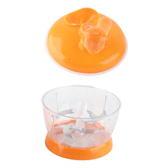 Manual Vegetable Grinder PP Stainless Steel Food Grade Compact Portable Food Vegetable Grinder for Kitchen Restaurant 6 Blades - Otaj Gifts