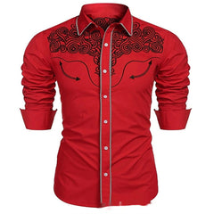 Men's Trendy Loose Casual Long Sleeves Top Shirt - Otaj Gifts