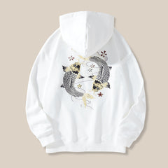 Plus Size Embroidered Men's Pullover Leisure Sweater - Otaj Gifts