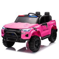 24V Two-seater Electric Pickup Truck For Kids, Kids Toys With Parent Remote Control, 4WD 800W Motor, Two Seat Belts,Suitable For Children Over 3 Years Old. - Otaj Gifts