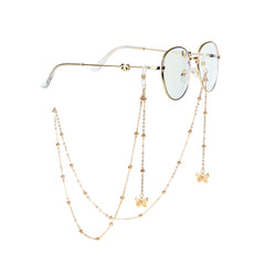 Letter Glasses Chain Fashion Star Butterfly Sun - Otaj Gifts