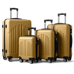 Vertical Striped Four In One Suitcase - Otaj Gifts