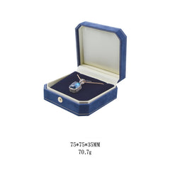 Wedding Jewelry Octagon Proposal Diamond Ring Necklace Stud Earrings Storage Box - Otaj Gifts