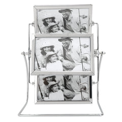 Horizontal Placement Photography Studio Rotating Metal Photo Picture Frame for 6x4in Photo - Otaj Gifts