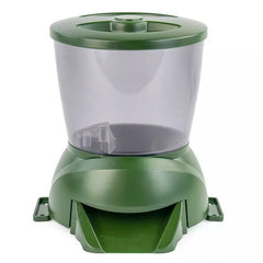 UK AUTOMATIC POND FISH FEEDER HOLIDAY KOI FEED FOOD TIMER AUTO PELLET DISPENSER - Otaj Gifts