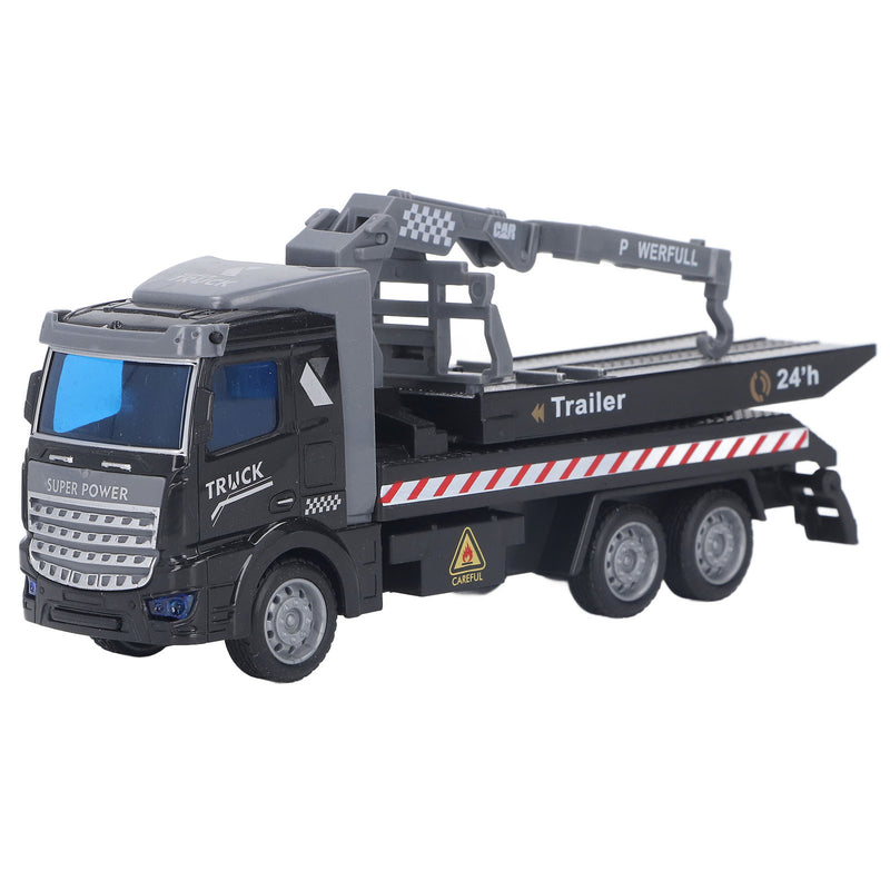 Pull Back Push Car Toy Multipurpose Improve Observation Ability Small Light Transportation Vehicle Model for Gifts Toys Flat Head - Otaj Gifts