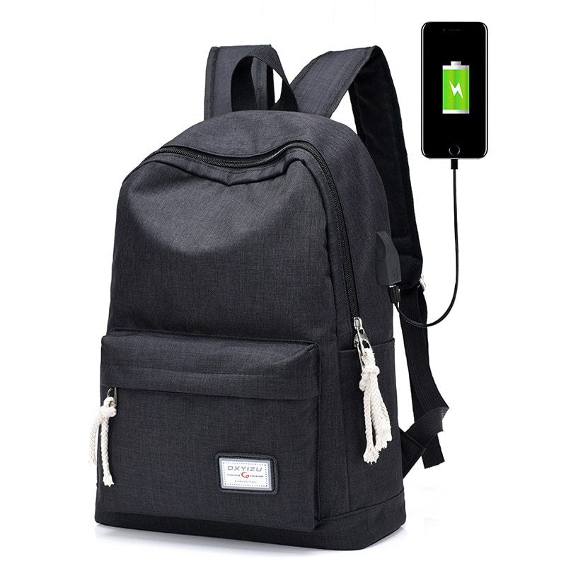 Casual backpack travel usb charging backpack - Otaj Gifts