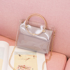 Shoulders Jelly Package Handbag - Otaj Gifts