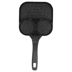 3 in 1 Egg Frying Pan Non Stick Fried Egg Cooker Steak Sausage Cooking Pan for Kitchen Use - Otaj Gifts
