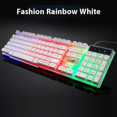 Industry gaming keyboard glowing usb cable gaming keyboard - Otaj Gifts