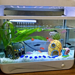 Pineapple House For Aquarium Fish Tank - Otaj Gifts
