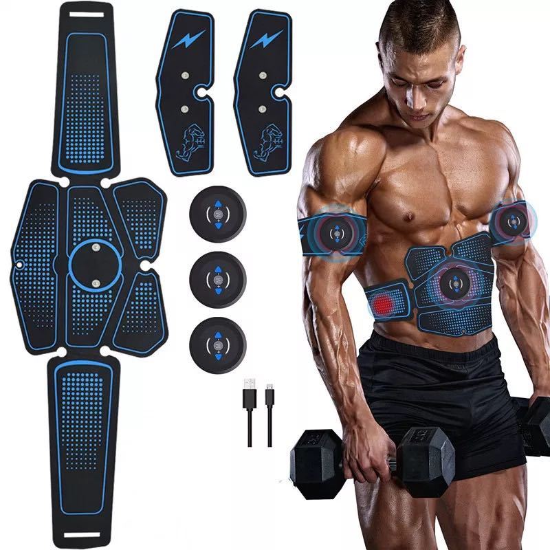 Abdominal muscle training with EMS fitness equipment - Otaj Gifts