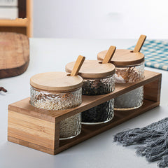 Home kitchen salt pot seasoning bottle - Otaj Gifts