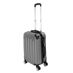 3-in-1 ABS Trolley Case 20 Inches, 24 Inches, 28 Inches Dark Gray - Otaj Gifts