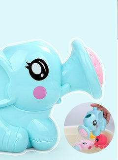 Baby Bath Toys Lovely Plastic Elephant Shape Water Spray For Baby Shower Swimming Toys Kids Gift Storage Mesh Bag Baby Kids Toy - Otaj Gifts