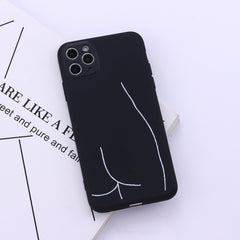 Compatible with Apple , Line phone case - Otaj Gifts
