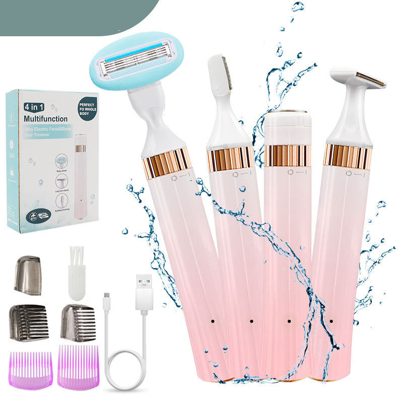 Shaving Instrument Four In One Multifunctional Lipstick Shaving Knife Body Wash - Otaj Gifts
