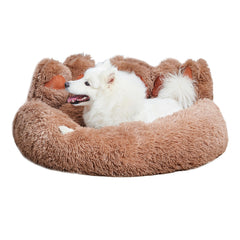Cute Dog Bear Paw Shape Dog Bed, Dog Beds & Furniture For Small And Medium Dogs, Cozy Plush Cute Cat Beds For Indoor Cats - Otaj Gifts