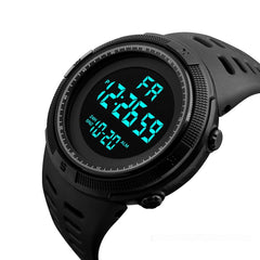 Sports Timing Night Light Domineering Large Dial Electronic Watch - Otaj Gifts