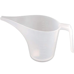 1000ml Funnel Jug Transparent Measuring Cup with Mouth Tip for Jam Batter Syrup - Otaj Gifts