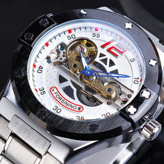 American fashion automatic mechanical watches - Otaj Gifts