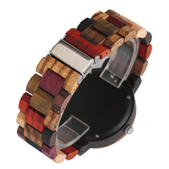Full color wooden creative digital watch - Otaj Gifts