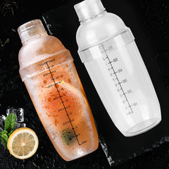 Thickened Manual Hand Shaking Cocktail Shaker with Clear Scale Bar Bartender Tool - Otaj Gifts