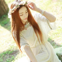 Wedding Garland Flower Crown - Otaj Gifts