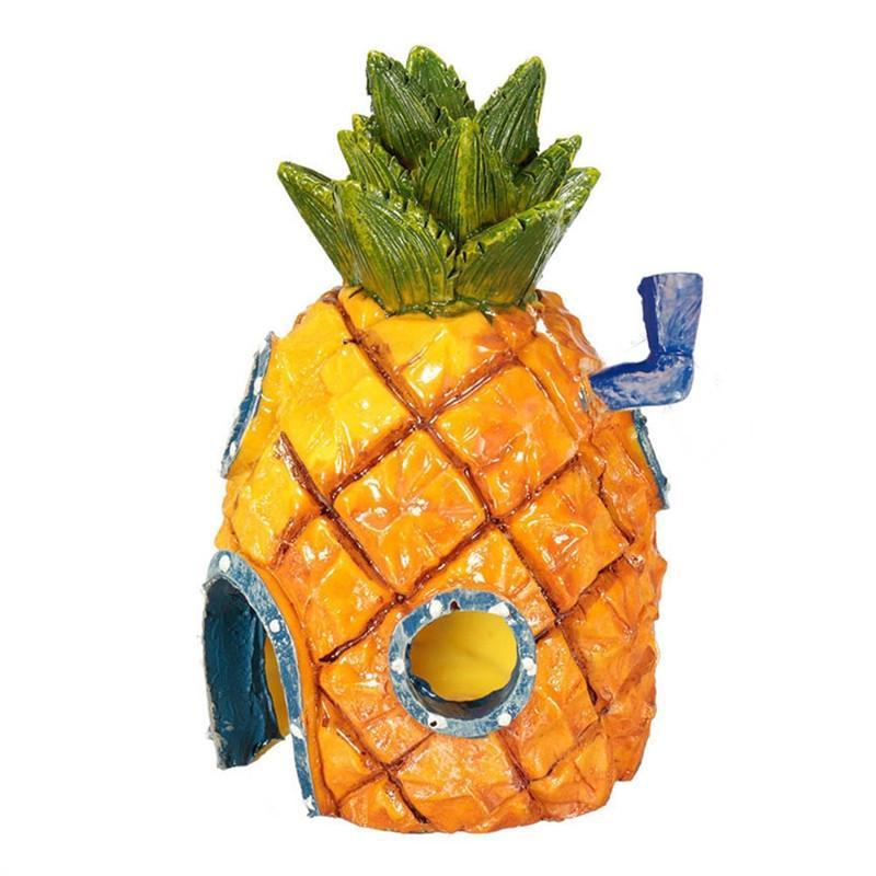 Pineapple House For Aquarium Fish Tank - Otaj Gifts