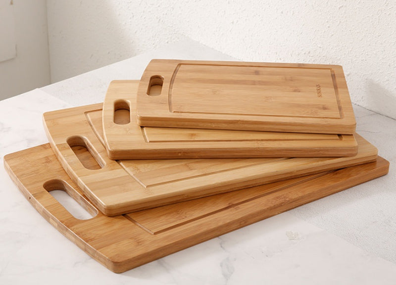 Kitchen bamboo cutting board Thickened mildew bamboo cutting board cutting board Household cutting board - Otaj Gifts