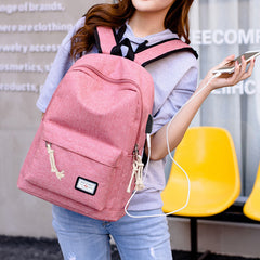 Casual backpack travel usb charging backpack - Otaj Gifts