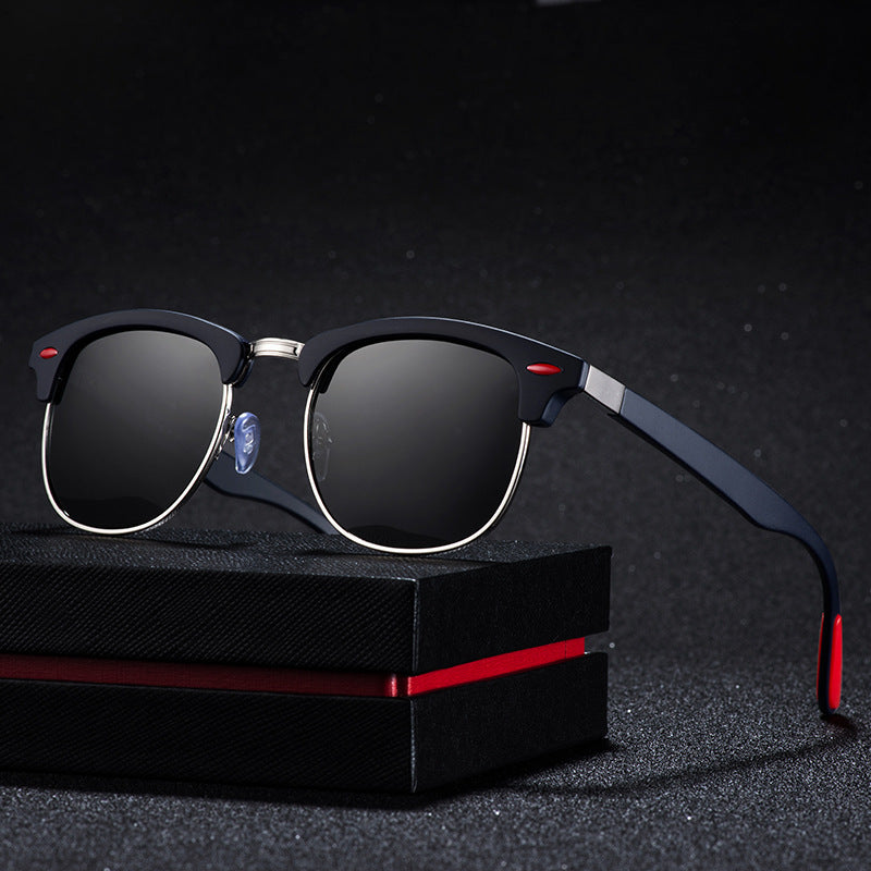 Polarized Lenses Men Glasses Fashion Retro Sunglasses - Otaj Gifts