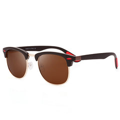 Polarized Lenses Men Glasses Fashion Retro Sunglasses - Otaj Gifts
