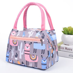 Portable Lunch Bag Thickened Rice Bag Fashionable Oxford Cloth Lunch Box - Otaj Gifts