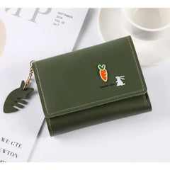 New Style Short Wallet Women Tri Fold Multifunctional Small Wallet - Otaj Gifts