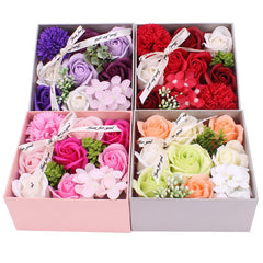 Teacher's Day Gift Creative Gift Soap Flower Gift Box Girlfriends Birthday Gift Simulation Rose Soap Flower For Teacher - Otaj Gifts